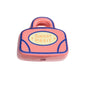 Painted Handbag Acrylic Beads 20/25mm Cartoon Pattern 10pcs 28