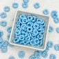 Acrylic Wavy Spacer Beads 12mm Baking Painted Colorful 50pcs 15