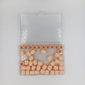 Silicone Hair Beads Pony Beads Dreadlock Colorful Mixed 50pcs 5