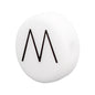 12mm Silicone Letter Beads Flat Round Alphabet Options 20pcs 17