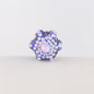 Polymer Clay Hexagonal Star Rhinestone Beads 23mm Full Rhinestone 6pcs 6