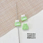 Cat and Bear Candy Painted Metal Beads 13 16mm Glossy 10pcs 5