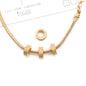 Large Hole Metal Beads Antique KC Gold Alloy Symbols 30pcs 23