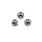 Stainless Steel Round Metal Beads 8mm Multicolor Evil Eye 10pcs 6