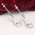 Beadable Bottle Opener Stainless Steel Silver Polished Finish 4