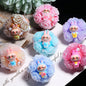 Embellished Bubblegum Beads 20mm Labub Rose Cluster Polymer Clay 5pcs 13