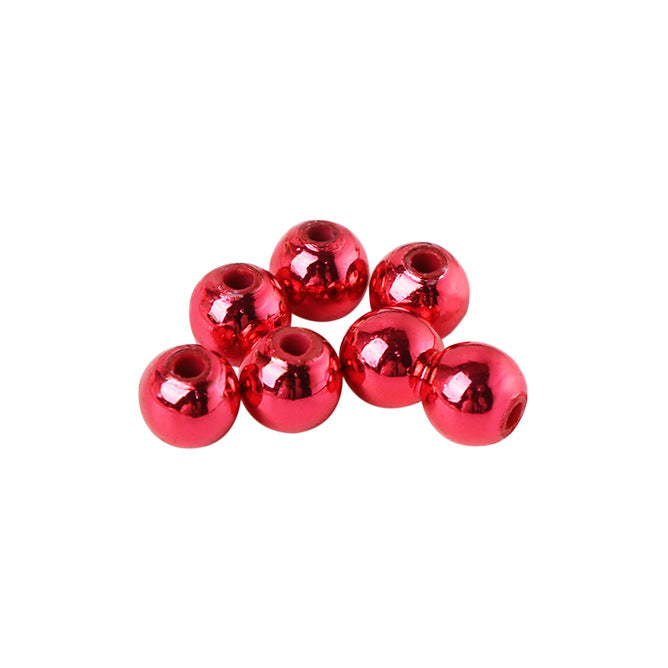 Glossy Christmas Series Acrylic Beads 6mm CCB Plastic 200pcs 9