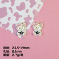 Plating Adorable Mikko Series Resin Beads Cute Character 20pcs 6