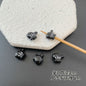 Baking Painted Series Metal Beads Colorful Glossy Alloy 20pcs 21