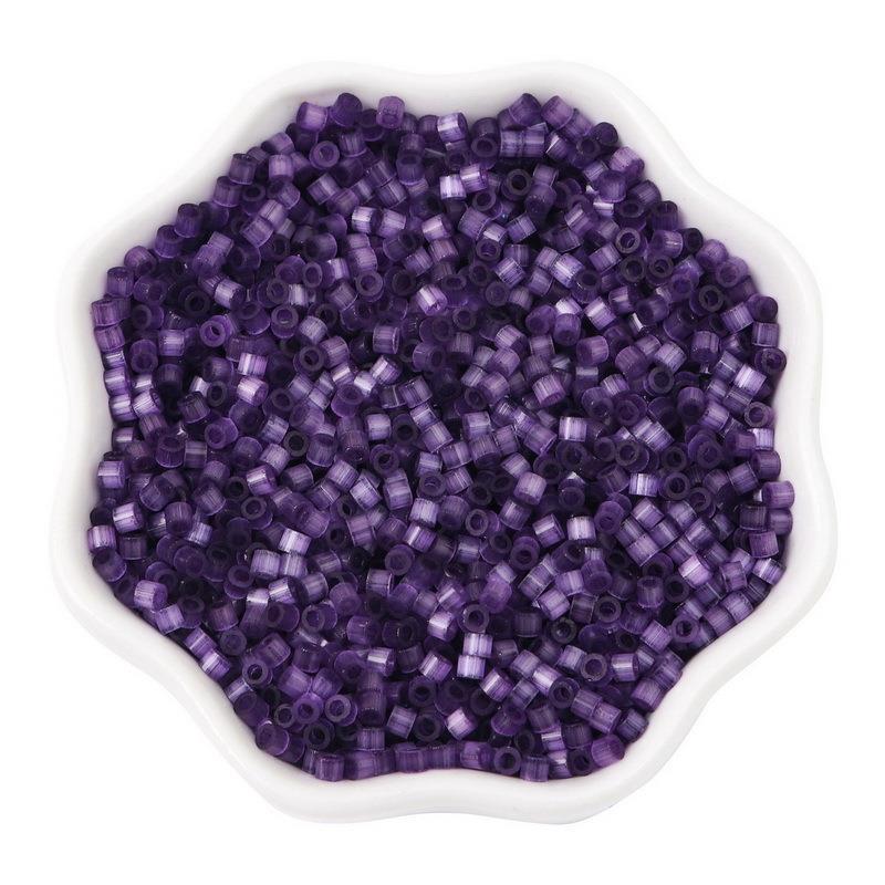Antique Cat Eye Rice Seed Glass Beads 2.5mm Translucent Glow 740pcs 29