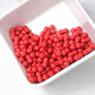 Acrylic Bone Spacer Beads 6x11mm Baking Painted 100pcs 14