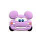 Silicone Focal Beads Automotive Car Design with Mouse Ears and Bright Expressions 20pcs 8