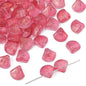 Electroplated Shell Glass Beads 10mm Iridescent Gradient 40pcs 8