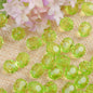 Faceted Clear Bubblegum Beads 20mm Translucent Chunky Acrylic 110pcs 15