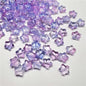 Czech Glass Beads Star 8mm Translucent Soft Color Gradient 50pcs 23