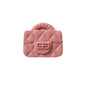 Handbag Silicone Beads Quilted Mini Purse Solid Colors 10pcs 13