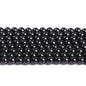 Black Round Glass Beads 4-16mm Glossy Polished 10 Strands