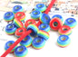 Resin Donut Spacer Beads 14mm Colorful 500pcs 7