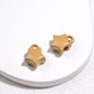Baking Painted Star Acrylic Beads 14mm Glossy Colorful 50pcs 6