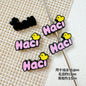 Signboard Metal Beads Painted Sanrio Series Colorful 10pcs 24