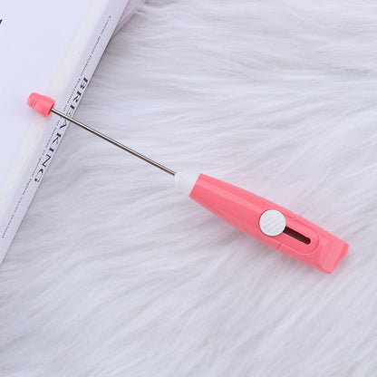 Beadable Retractable Parcel Opening Knife Slim Pastel Colors 15