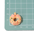 Animal Donut Resin Beads 20mm Glossy Pastel Shimmer 10pcs 5