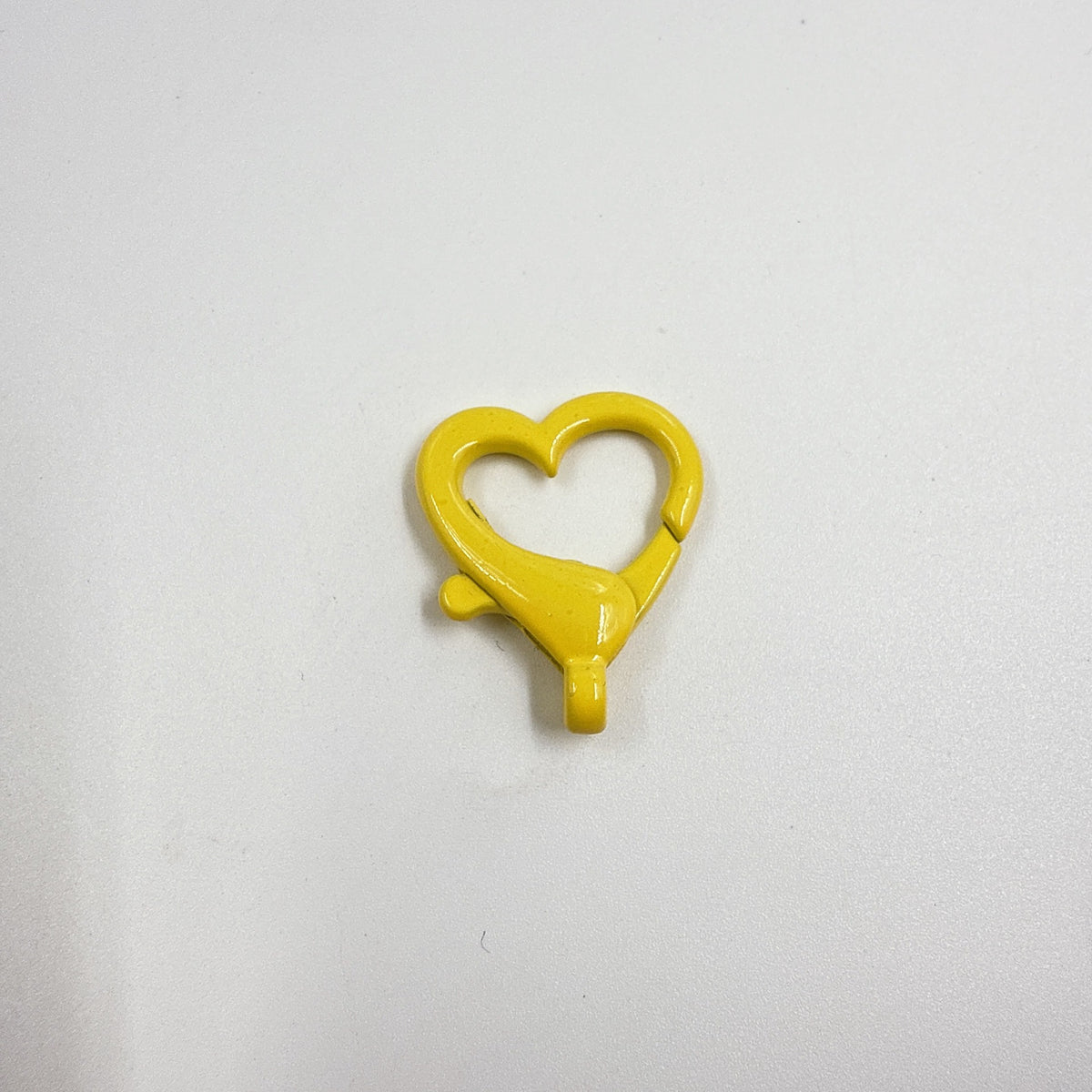 Spray Painted Alloy Heart Connector Clasps Metal Hardware 10pcs 8