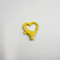 Spray Painted Alloy Heart Connector Clasps Metal Hardware 10pcs 8