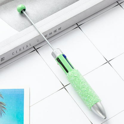 Beadable Pen Four Color Plastic Sugar Bead Design 4 In 1 23