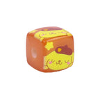 Pom Pom Purin Printed Acrylic Square Beads 14mm 10pcs 3