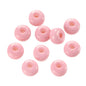 Acrylic Oblate Spacer Beads 4x7mm Baking Painted 100pcs 17