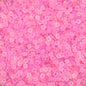 Transparent Frosted Seed Glass Beads 2mm with 1mm Hole 660pcs 10