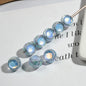 Transparent Round Acrylic Beads 11mm Double-Sided Zirconia 50pcs 9
