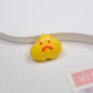 Painted Sad Cloud Acrylic Beads 20mm Glossy Colorful 50pcs 12