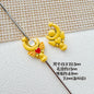 Wand Metal Beads Painted Anime Style Alloy 10pcs 28