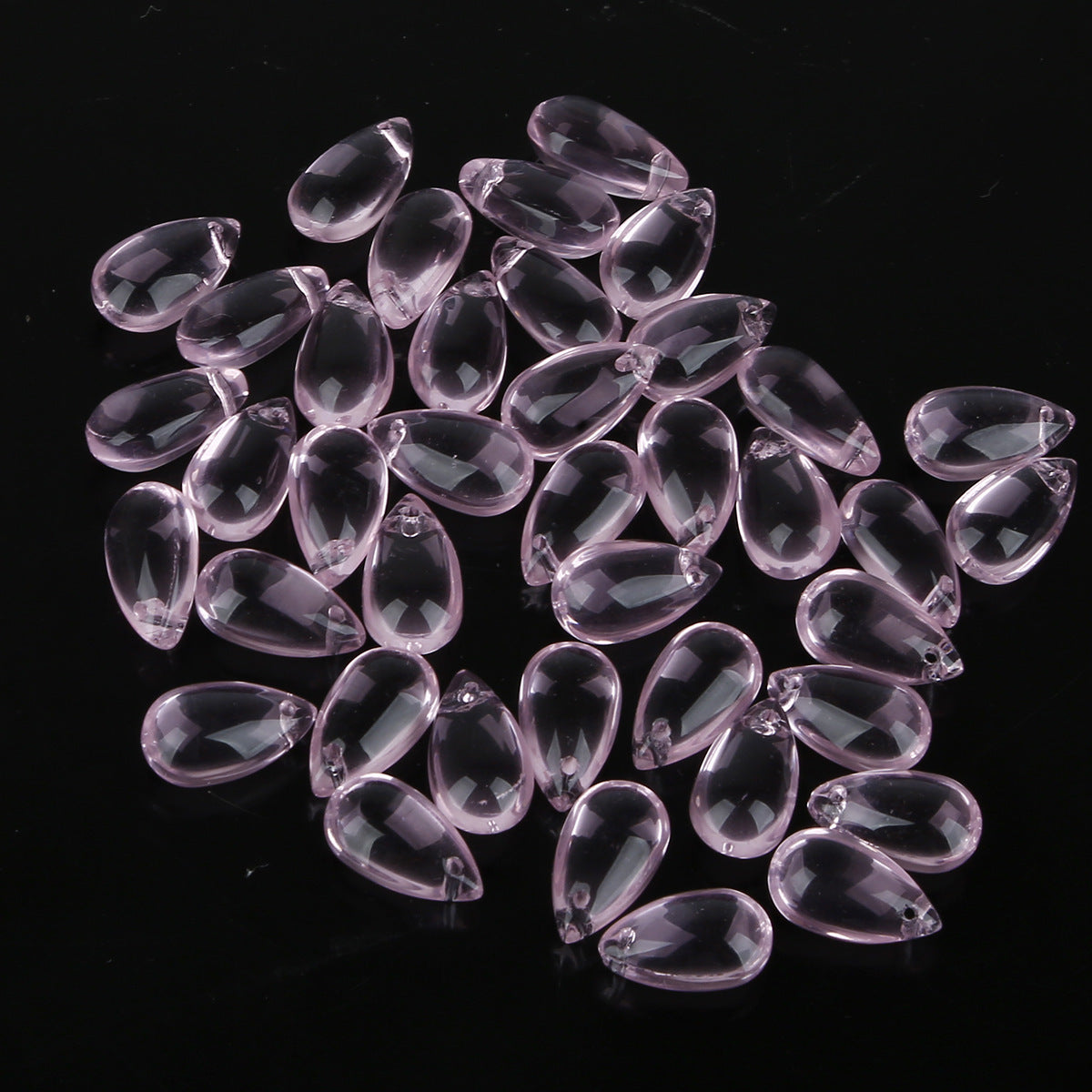 Czech Glass Beads Teardrop 8x14mm Smooth Polished 10pcs 25