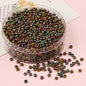 Metallic Seed Glass Beads 2mm Premium Colorful Shimmering 3000pcs 28