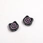 Painted Spiral Bear Acrylic Beads 11mm Colorful Glossy 50pcs 5