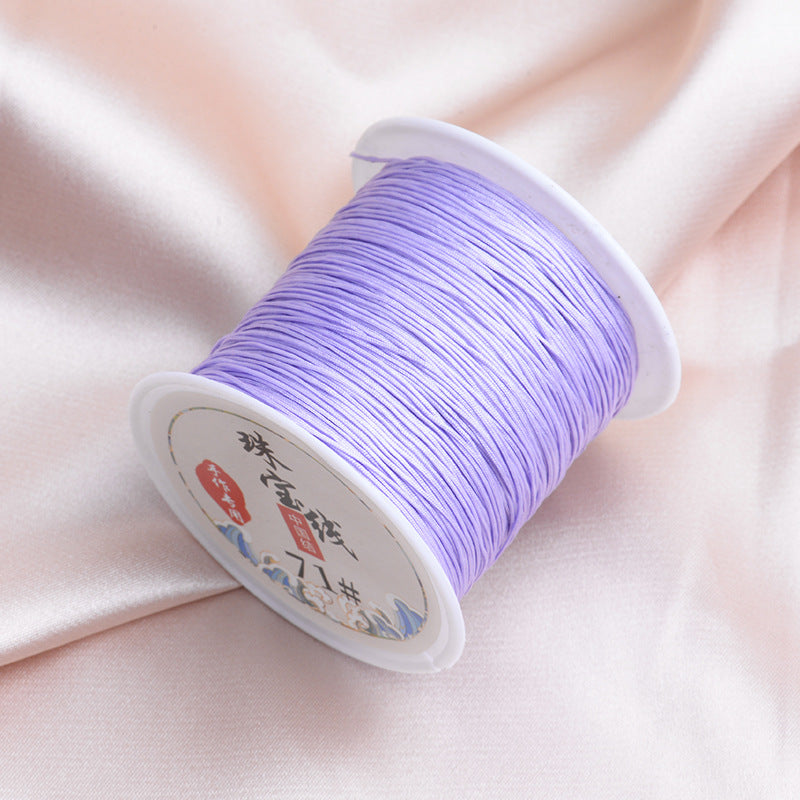 Nylon Thread Solid Color Glossy Finish 0.4mm 60m Spool 37