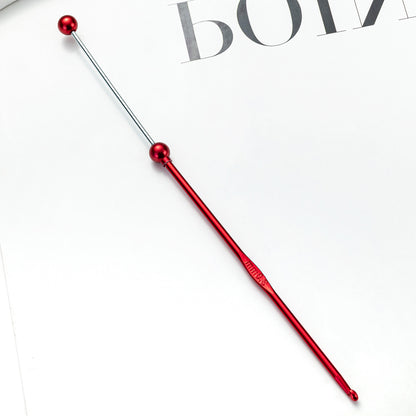 Beadable Crochet Hooks Metallic Slim Polished 3.0mm to 6.0mm 7