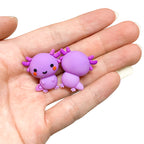 Silicone 3D Focal Beads Sea Monster Smiling Face with Colorful Feelers 20pcs 5