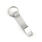 Rhinestone Bottle Opener Keychain Aluminum Alloy Multi Functional 4
