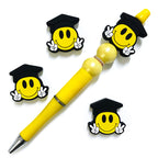Silicone Focal Beads Smiling Doctor Hat Peace Sign Hands 20pcs 4