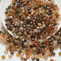 Czech Electroplated Faceted Glass Beads 8mm Soft Shimmer 100pcs 9