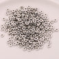Plating Spacer Acrylic Beads 6mm CCB Plastic Metallic Mixed 200pcs 7