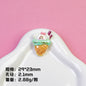 Dessert Cat Series Resin Beads Whimsical Mixed Shapes 20pcs 10