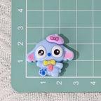 Glossy Resin Beads Pastel Character Design 10pcs 5