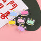Transparent Enamel Lollipop Series Acrylic Beads 20-30mm Playful Mixed 20pcs 16