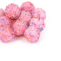Confetti Bubblegum Beads 16mm Sweet Style Pastel Resin 10pcs 8