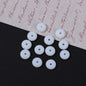 Glass Round Spacer Beads 6mm 8mm Imitation Jade Color 100pcs 9